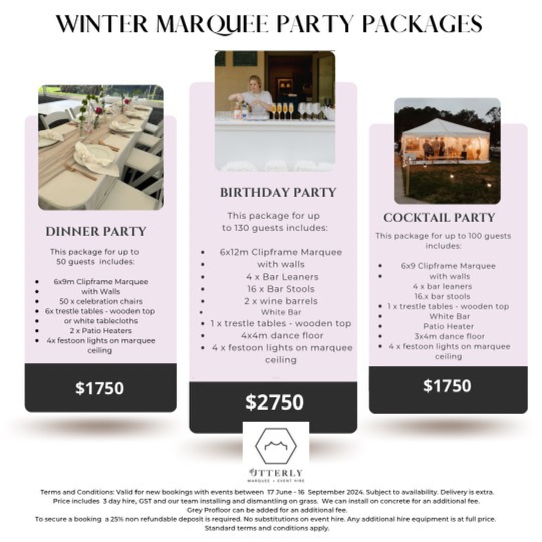 Winter 2024 Marquee Packages image 0